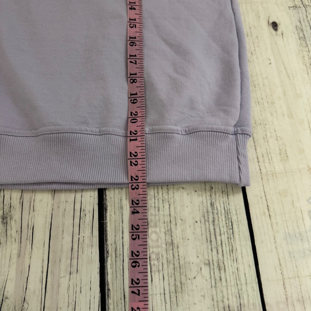 Champion Women Lavender Purple Graphic Logo Fleece Sweatshirt M Sportswear - Picture 7 of 9